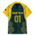 Custom Australia Cricket Family Matching Mermaid Dress and Hawaiian Shirt Aussies Champions - Wonder Print Shop
