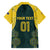 Custom Australia Cricket Family Matching Puletasi and Hawaiian Shirt Aussies Champions - Wonder Print Shop