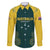 Custom Australia Cricket Family Matching Puletasi and Hawaiian Shirt Aussies Champions - Wonder Print Shop