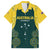 Custom Australia Cricket Hawaiian Shirt Aussies Champions - Wonder Print Shop