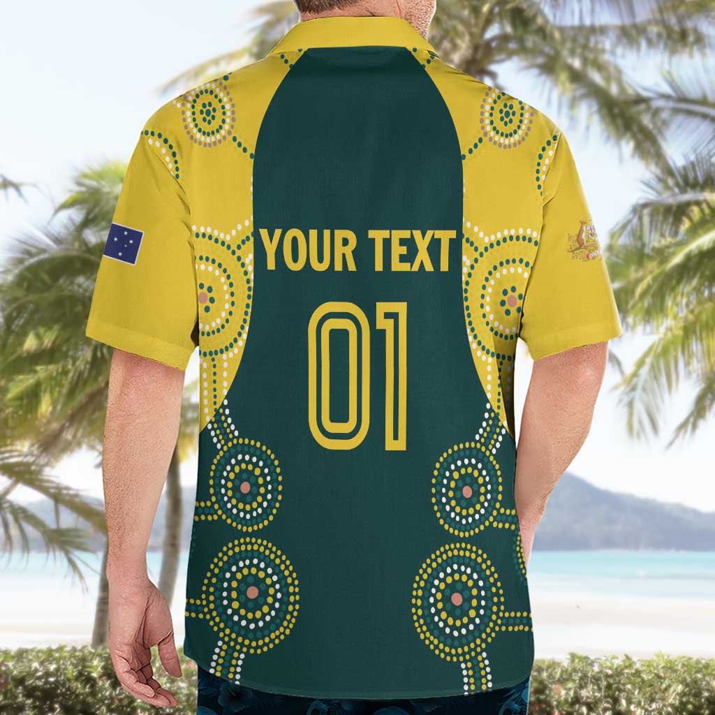 Custom Australia Cricket Hawaiian Shirt Aussies Champions - Wonder Print Shop