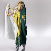 Australia Cricket Hooded Blanket Aussies Champions
