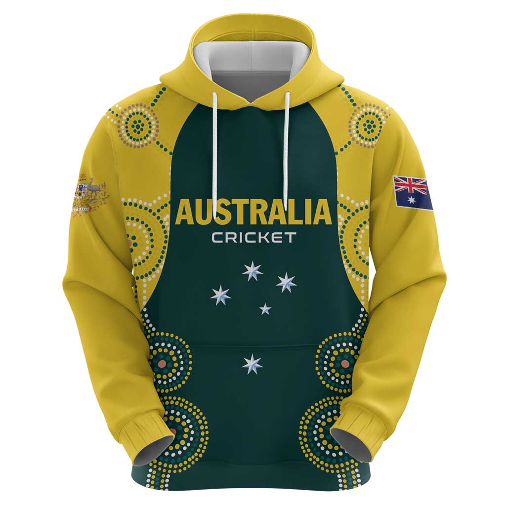 Custom Australia Cricket Hoodie Aussies Champions - Wonder Print Shop