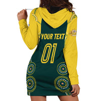 Custom Australia Cricket Hoodie Dress Aussies Champions - Wonder Print Shop