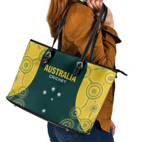 Australia Cricket Leather Tote Bag Aussies Champions - Wonder Print Shop