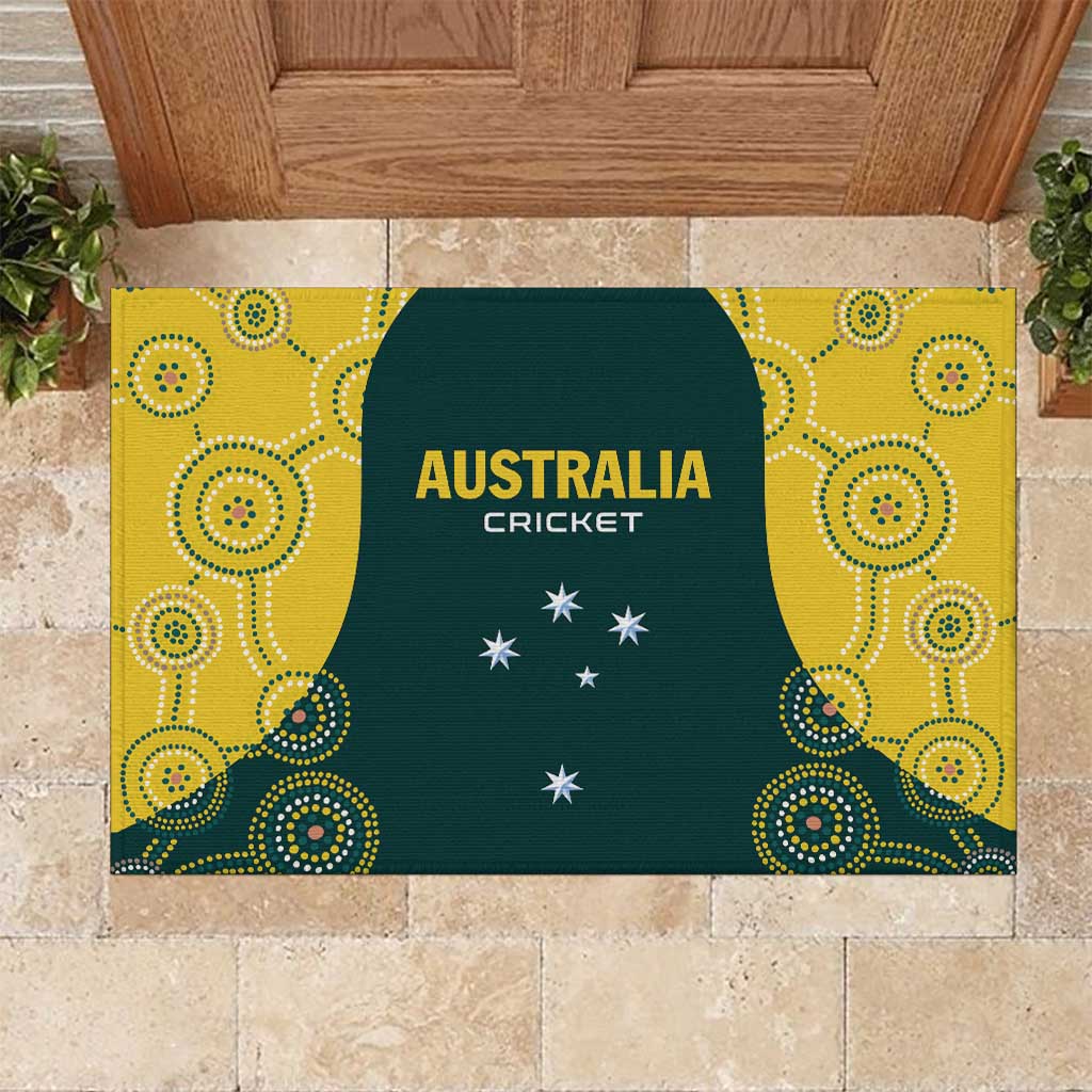 Australia Cricket Rubber Doormat Aussies Champions - Wonder Print Shop