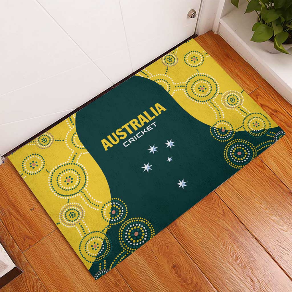 Australia Cricket Rubber Doormat Aussies Champions - Wonder Print Shop