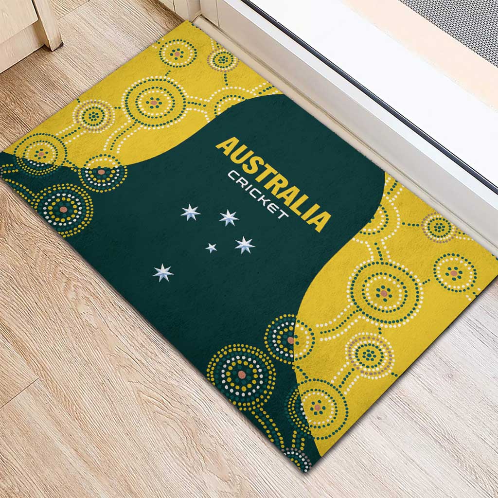 Australia Cricket Rubber Doormat Aussies Champions - Wonder Print Shop