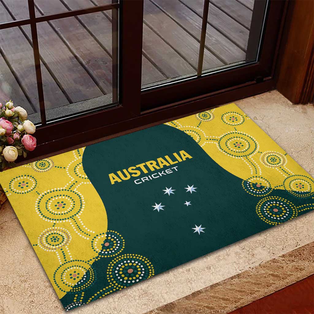 Australia Cricket Rubber Doormat Aussies Champions - Wonder Print Shop