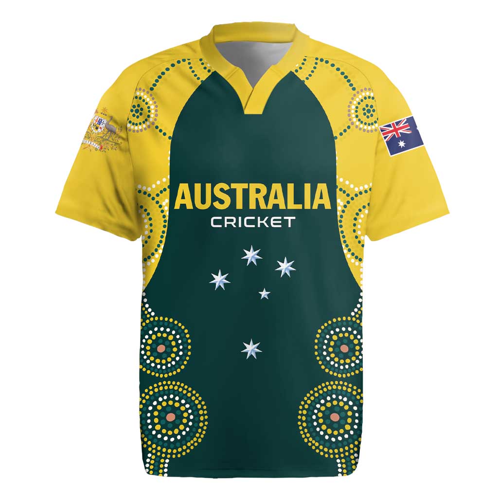 Custom Australia Cricket Rugby Jersey Aussies Champions - Wonder Print Shop