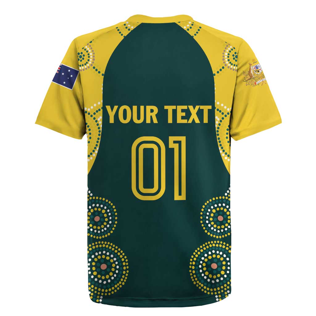 Custom Australia Cricket Rugby Jersey Aussies Champions - Wonder Print Shop