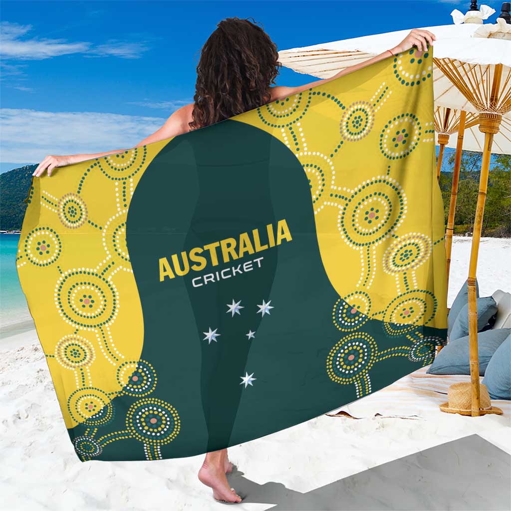 Australia Cricket Sarong Aussies Champions - Wonder Print Shop