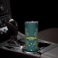 Custom Australia Cricket Skinny Tumbler Aussies Champions - Wonder Print Shop