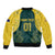 Custom Australia Cricket Sleeve Zip Bomber Jacket Aussies Champions - Wonder Print Shop