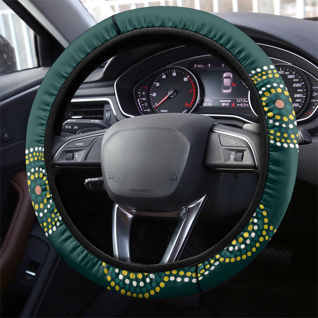 Australia Cricket Steering Wheel Cover Aussies Champions - Wonder Print Shop