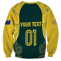 Custom Australia Cricket Sweatshirt Aussies Champions - Wonder Print Shop