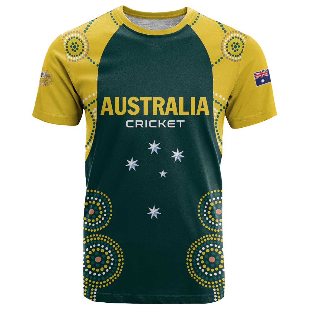 Custom Australia Cricket T Shirt Aussies Champions - Wonder Print Shop
