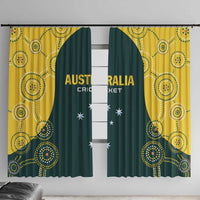 Australia Cricket Window Curtain Aussies Champions - Wonder Print Shop