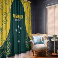 Australia Cricket Window Curtain Aussies Champions - Wonder Print Shop