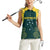 Custom Australia Cricket Women Sleeveless Polo Shirt Aussies Champions - Wonder Print Shop