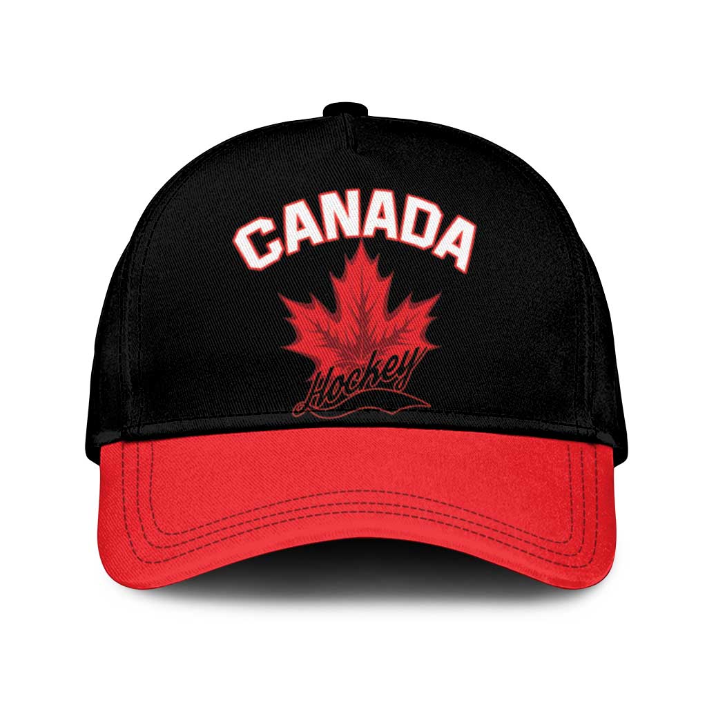 Canada 2026 Hockey Classic Cap Team Maple Leaf Black Version - Wonder Print Shop