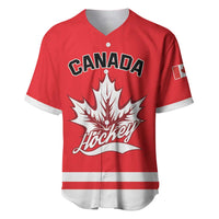 Custom Canada 2026 Hockey Baseball Jersey Team Maple Leaf Red Version - Wonder Print Shop