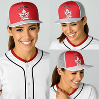 Canada 2026 Hockey Baseball Net Cap Team Maple Leaf Red Version - Wonder Print Shop