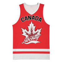 Custom Canada 2026 Hockey Basketball Jersey Team Maple Leaf Red Version - Wonder Print Shop