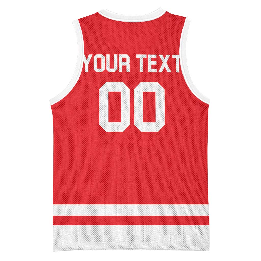 Custom Canada 2026 Hockey Basketball Jersey Team Maple Leaf Red Version - Wonder Print Shop