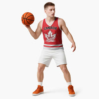 Custom Canada 2026 Hockey Basketball Jersey Team Maple Leaf Red Version - Wonder Print Shop