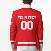 Custom Canada 2026 Hockey Blazer Team Maple Leaf Red Version - Wonder Print Shop
