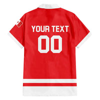 Custom Canada 2026 Hockey Hawaiian Shirt Team Maple Leaf Red Version - Wonder Print Shop