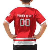 Custom Canada 2026 Hockey Hawaiian Shirt Team Maple Leaf Red Version - Wonder Print Shop