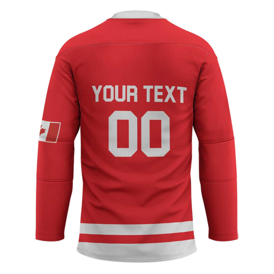 Custom Canada 2026 Hockey Hockey Jersey Team Maple Leaf Red Version - Wonder Print Shop