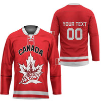 Custom Canada 2026 Hockey Hockey Jersey Team Maple Leaf Red Version - Wonder Print Shop