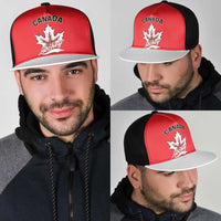 Canada 2026 Hockey Mesh Trucker Cap Team Maple Leaf Red Version - Wonder Print Shop