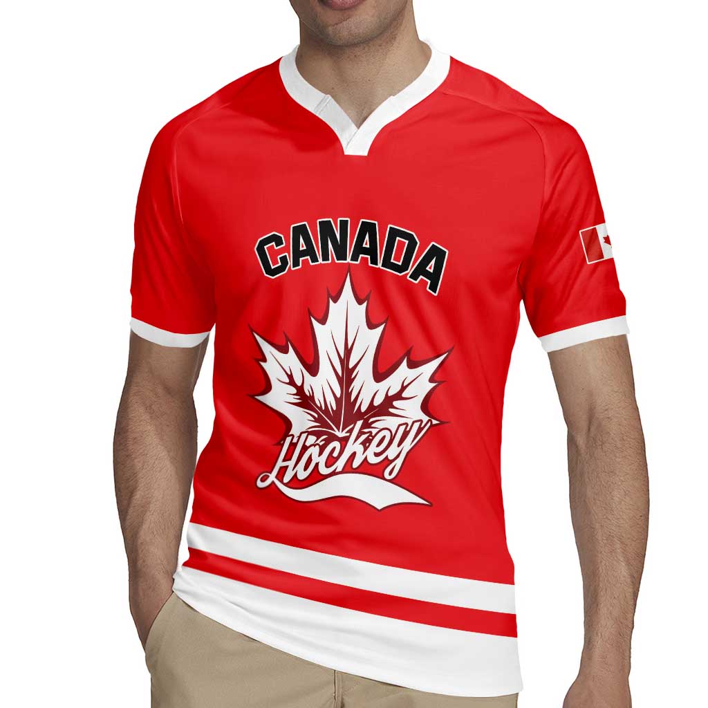 Custom Canada 2026 Hockey Rugby Jersey Team Maple Leaf Red Version - Wonder Print Shop