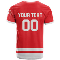 Custom Canada 2026 Hockey T Shirt Team Maple Leaf Red Version - Wonder Print Shop
