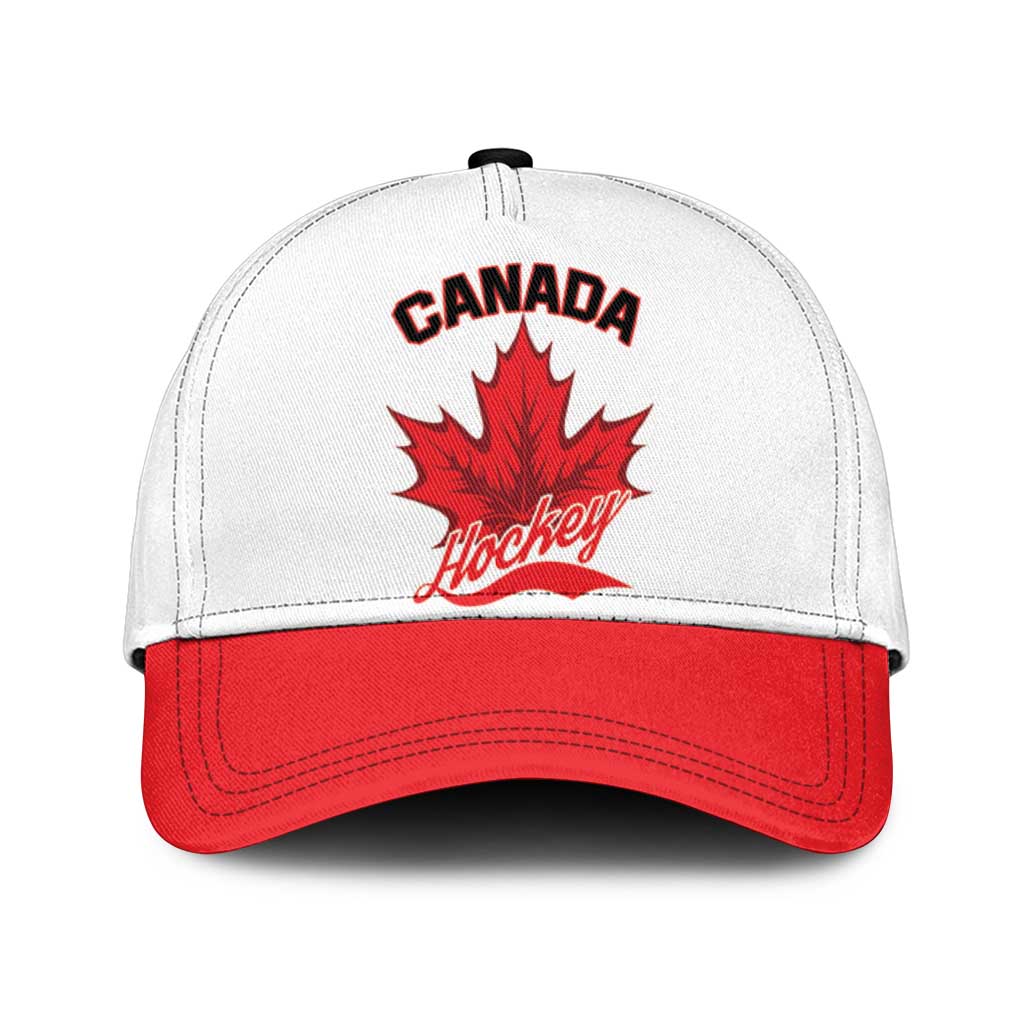 Canada 2026 Hockey Classic Cap Team Maple Leaf White Version - Wonder Print Shop
