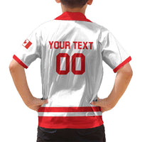 Custom Canada 2026 Hockey Hawaiian Shirt Team Maple Leaf White Version - Wonder Print Shop