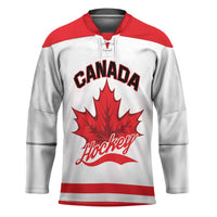 Custom Canada 2026 Hockey Hockey Jersey Team Maple Leaf White Version - Wonder Print Shop