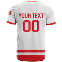 Custom Canada 2026 Hockey T Shirt Team Maple Leaf White Version - Wonder Print Shop