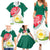 Bangladesh Independence Day Family Matching Summer Maxi Dress and Hawaiian Shirt Royal Bengal Tiger With Water Lily - Wonder Print Shop