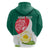 Bangladesh Independence Day Hoodie Royal Bengal Tiger With Water Lily