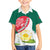 Bangladesh Independence Day Kid Hawaiian Shirt Royal Bengal Tiger With Water Lily - Wonder Print Shop