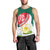 Bangladesh Independence Day Men Tank Top Royal Bengal Tiger With Water Lily