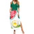Bangladesh Independence Day Summer Maxi Dress Royal Bengal Tiger With Water Lily - Wonder Print Shop
