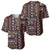 Persian Patchwork Pattern Baseball Jersey Unique Brown - Wonder Print Shop