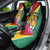 Guyana Car Seat Cover Jaguar Tropical Flowers