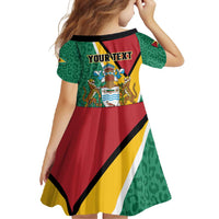 Personalized Guyana Family Matching Off Shoulder Maxi Dress and Hawaiian Shirt Jaguar Tropical Flowers